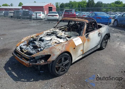 2008 Honda S2000 from USA, damaged, VIN JHMAP21498S001434